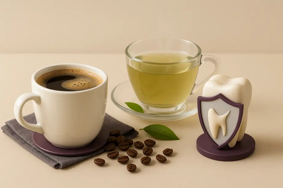Polifenóis saúde bucal: como chá verde e café ajudam a prevenir problemas orais