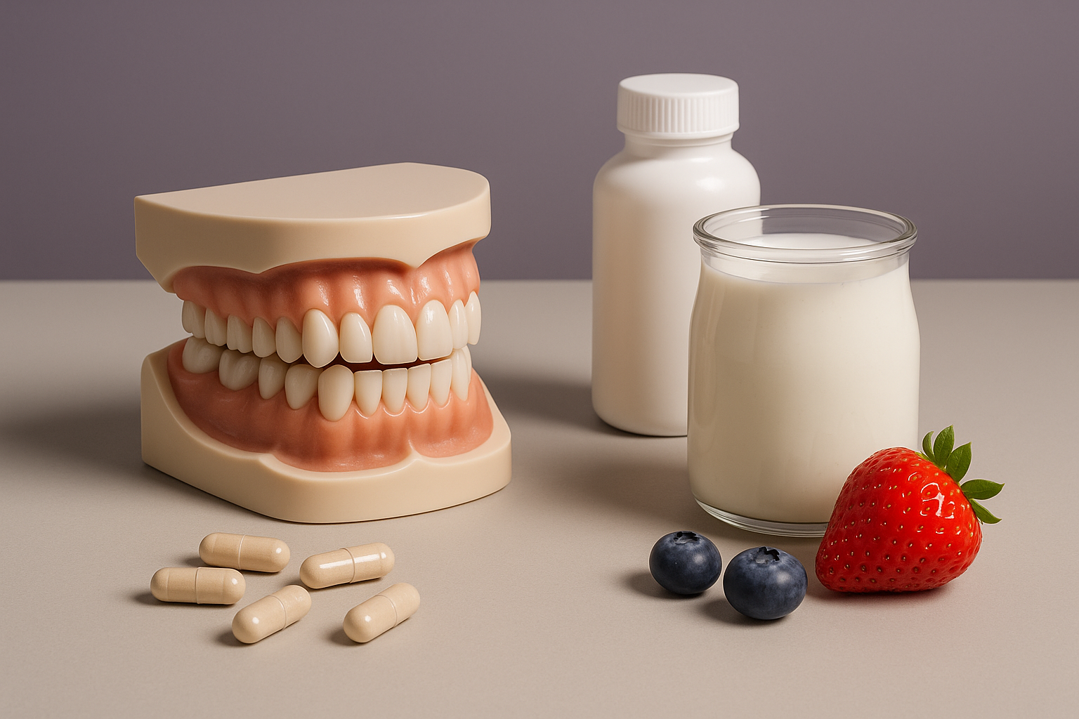 Alimentos Funcionais: Como Probióticos Podem Melhorar Sua Saúde Bucal e Sorriso
