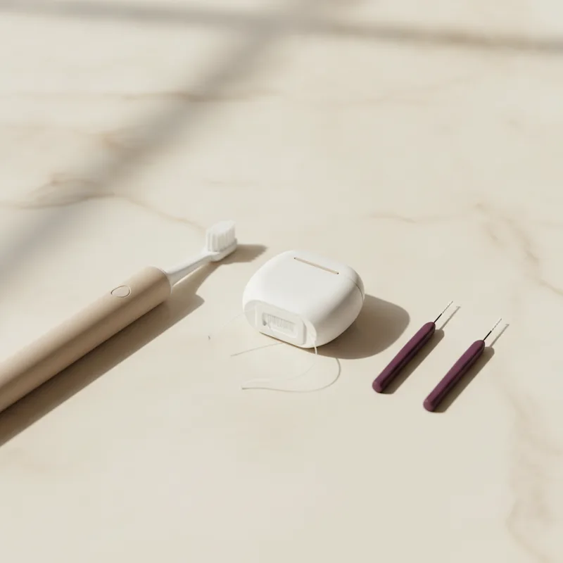 Itens de higiene interdental