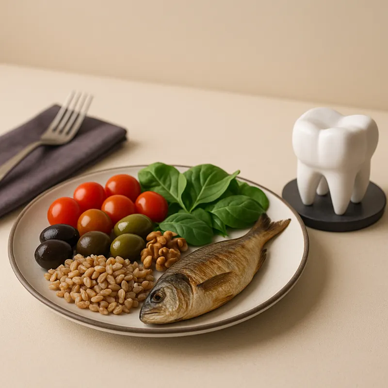 Como a Dieta Mediterrânea Pode Proteger Sua Saúde Bucal e Valorizar o Sorriso