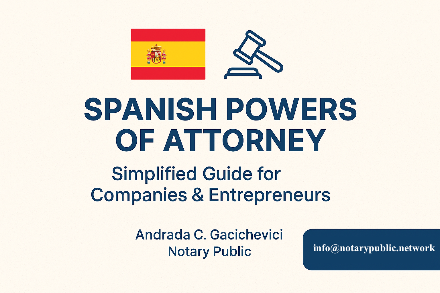 Corporate Powers of Attorney - Spain