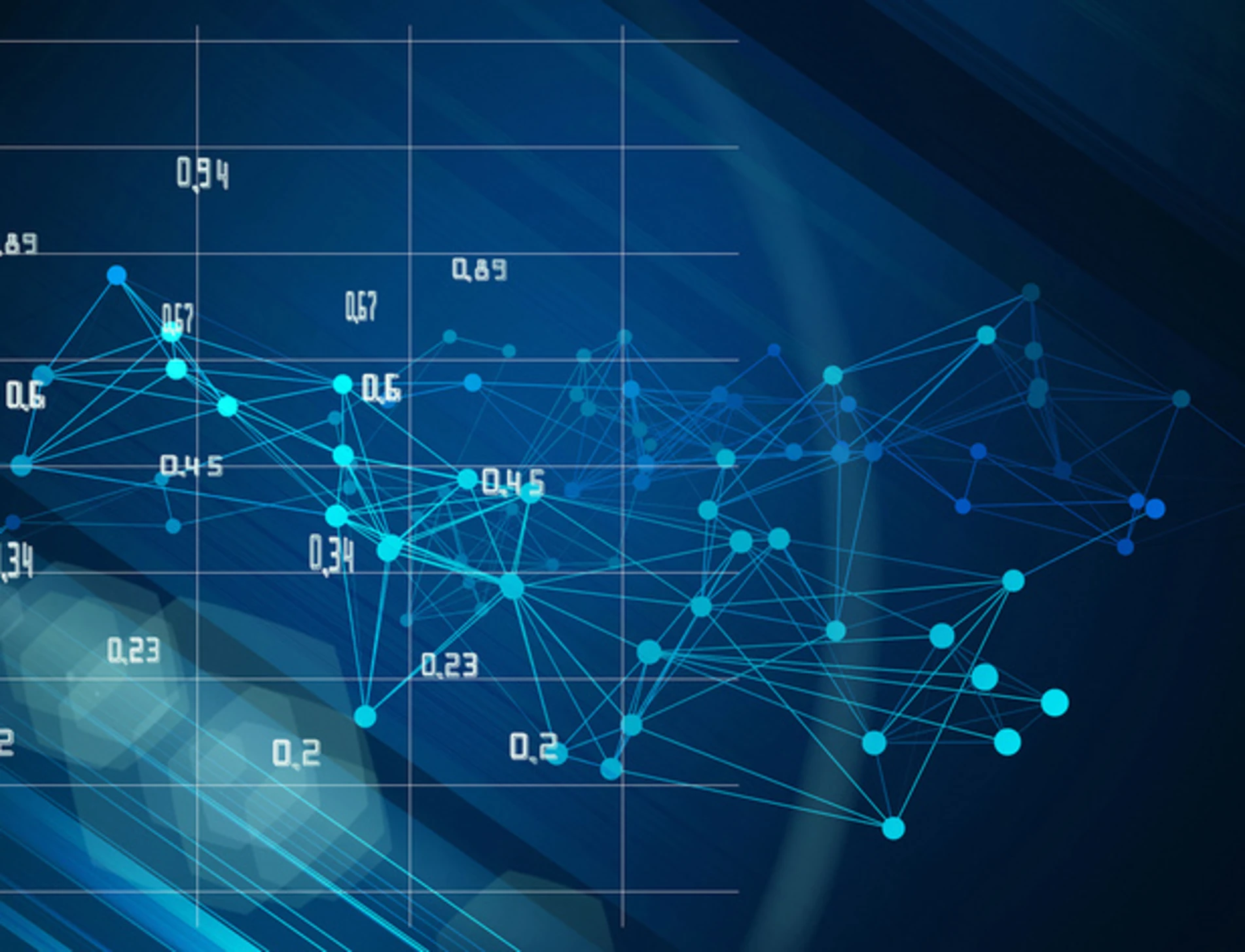 graphic of a star chart
