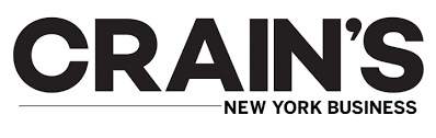 The Crain's New York Business logo with bold black text on a white background.