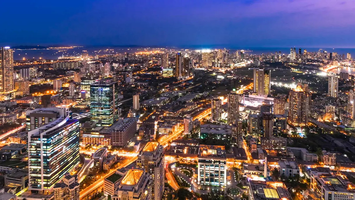 View of Mumbai City From Floor 75