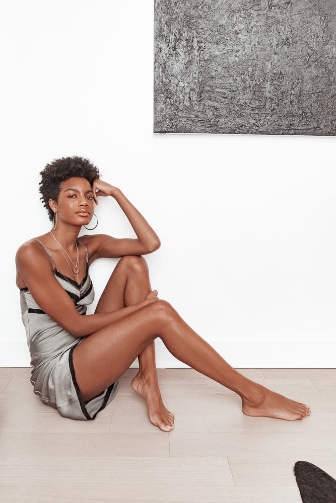 Model Ebonee Davis On Beauty & Self-Care | Into The Gloss