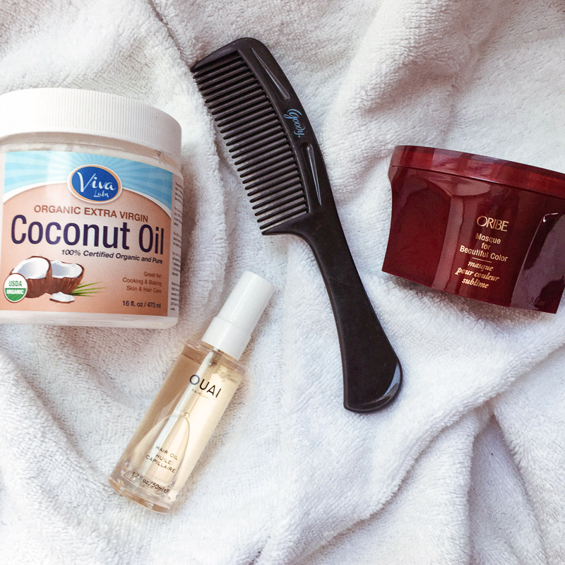 Do A Hair Mask While You Work Out Into The Gloss