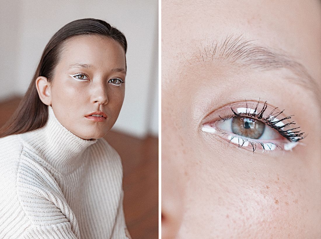 White Hot Liner Looks