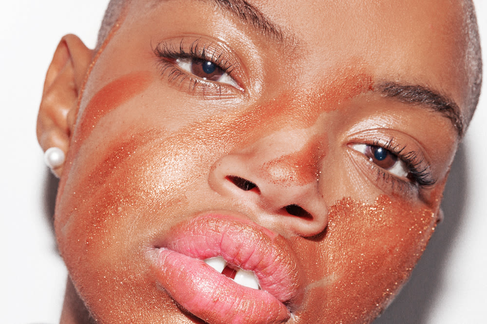 the look metallic copper