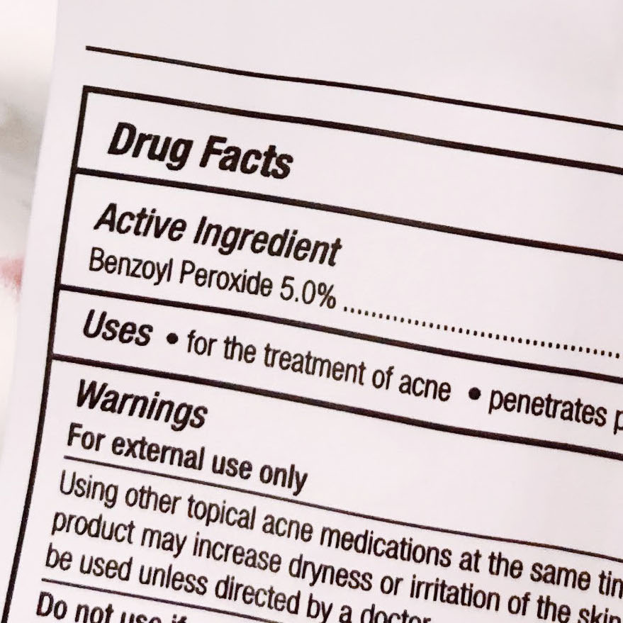 Ingredient To Know: Benzoyl Peroxide