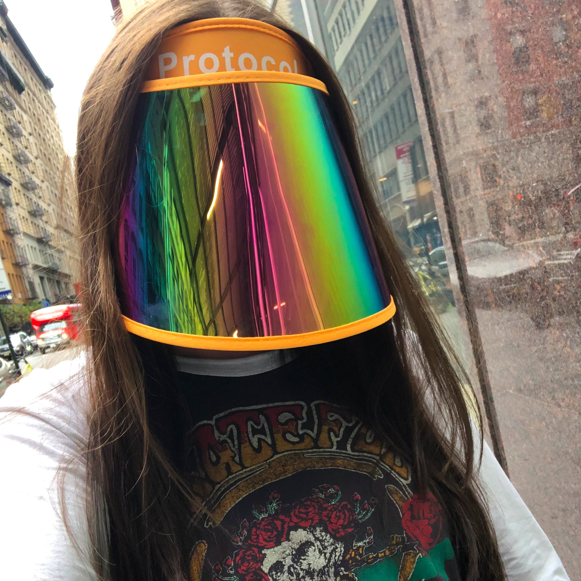 DIY PPE: Sun Visor Face Shield 