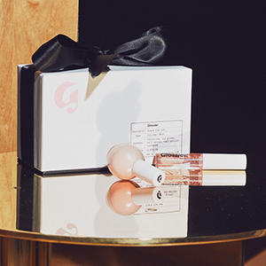 You Are Cordially Invited To Celebrate Glossier's Black Tie Set