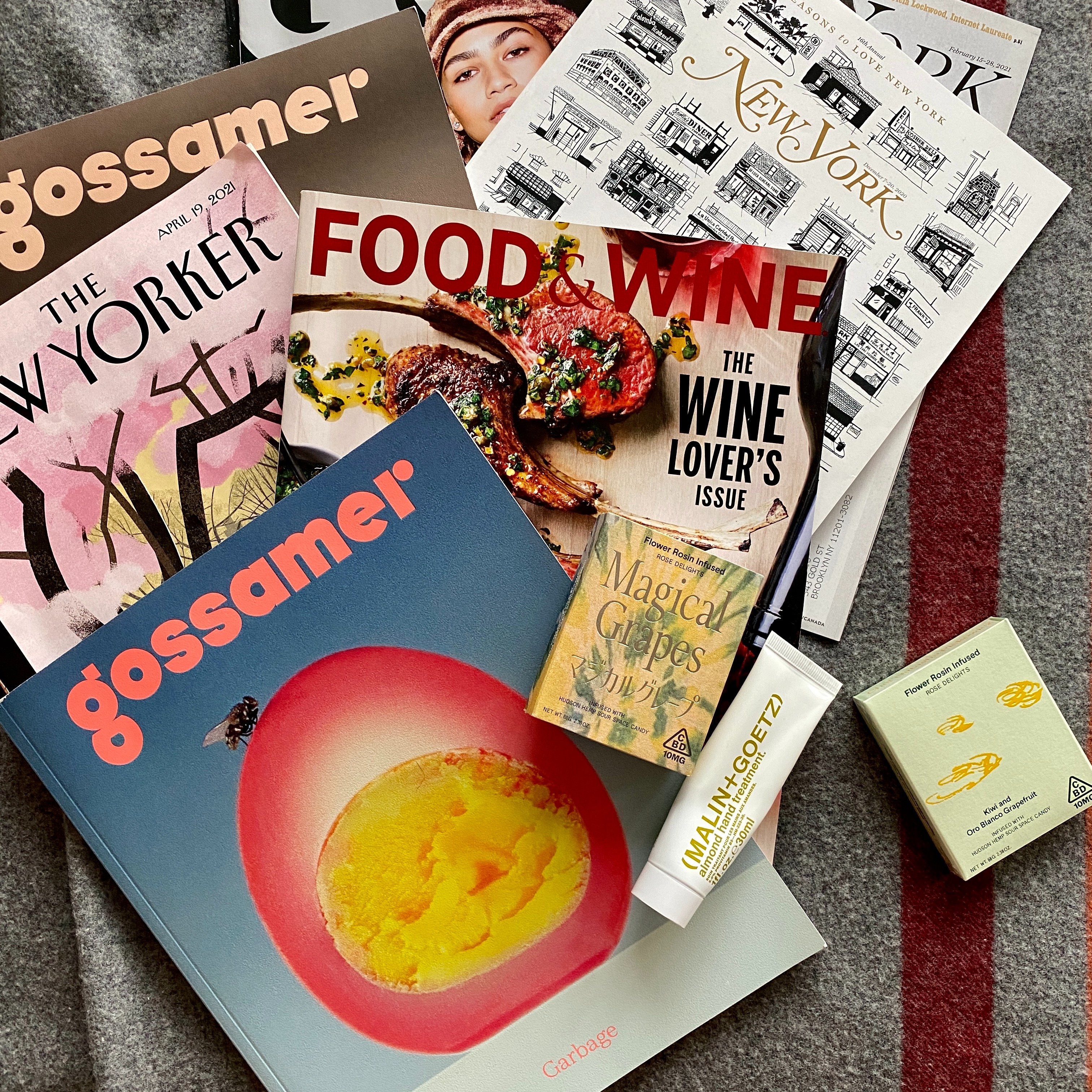 The Food Editor Exfoliating With Satan Salad's Dressing