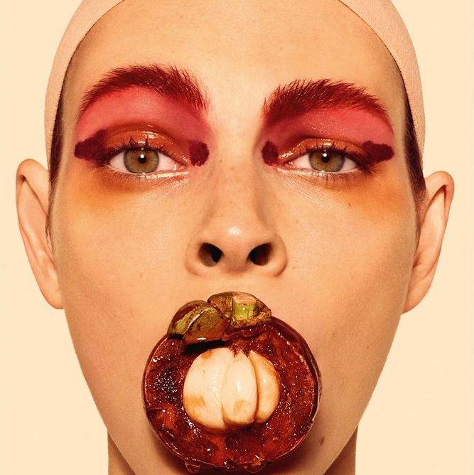 Loewe + Steven Meisel's Fruit-Inspired Beauty Looks