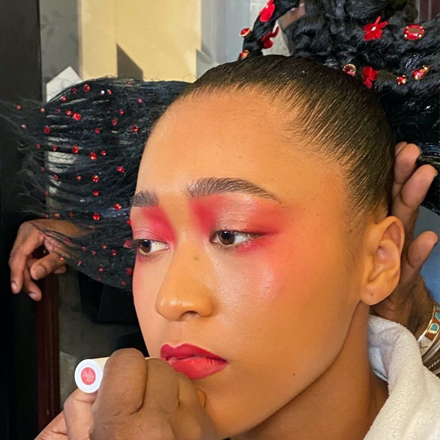 Getting Naomi Osaka Ready For The Met Gala