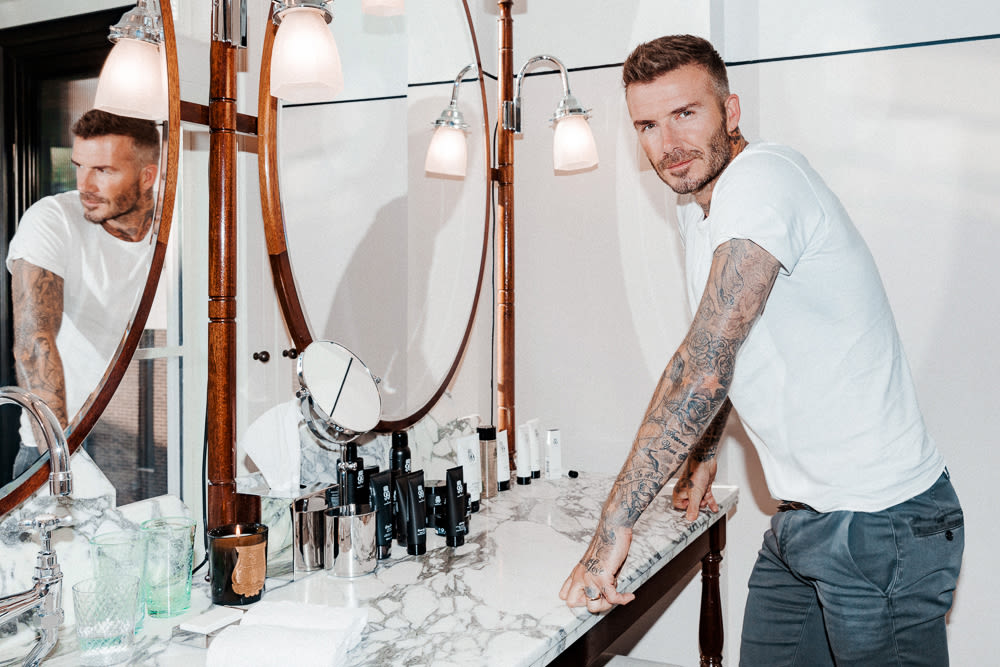 David Beckham's Beauty Routine | Into The Gloss