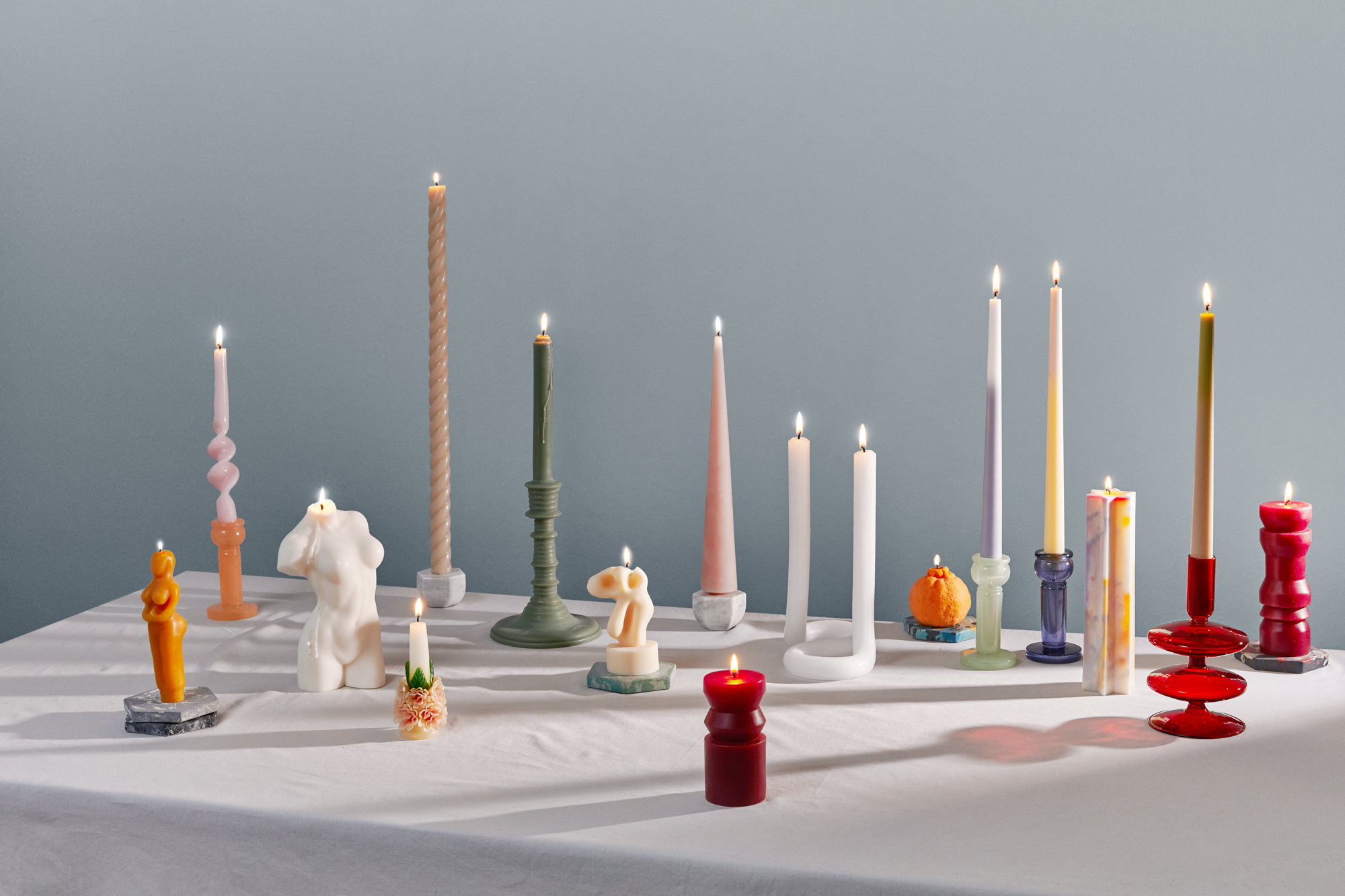 Decorative Candles For Dreamier Tablescapes