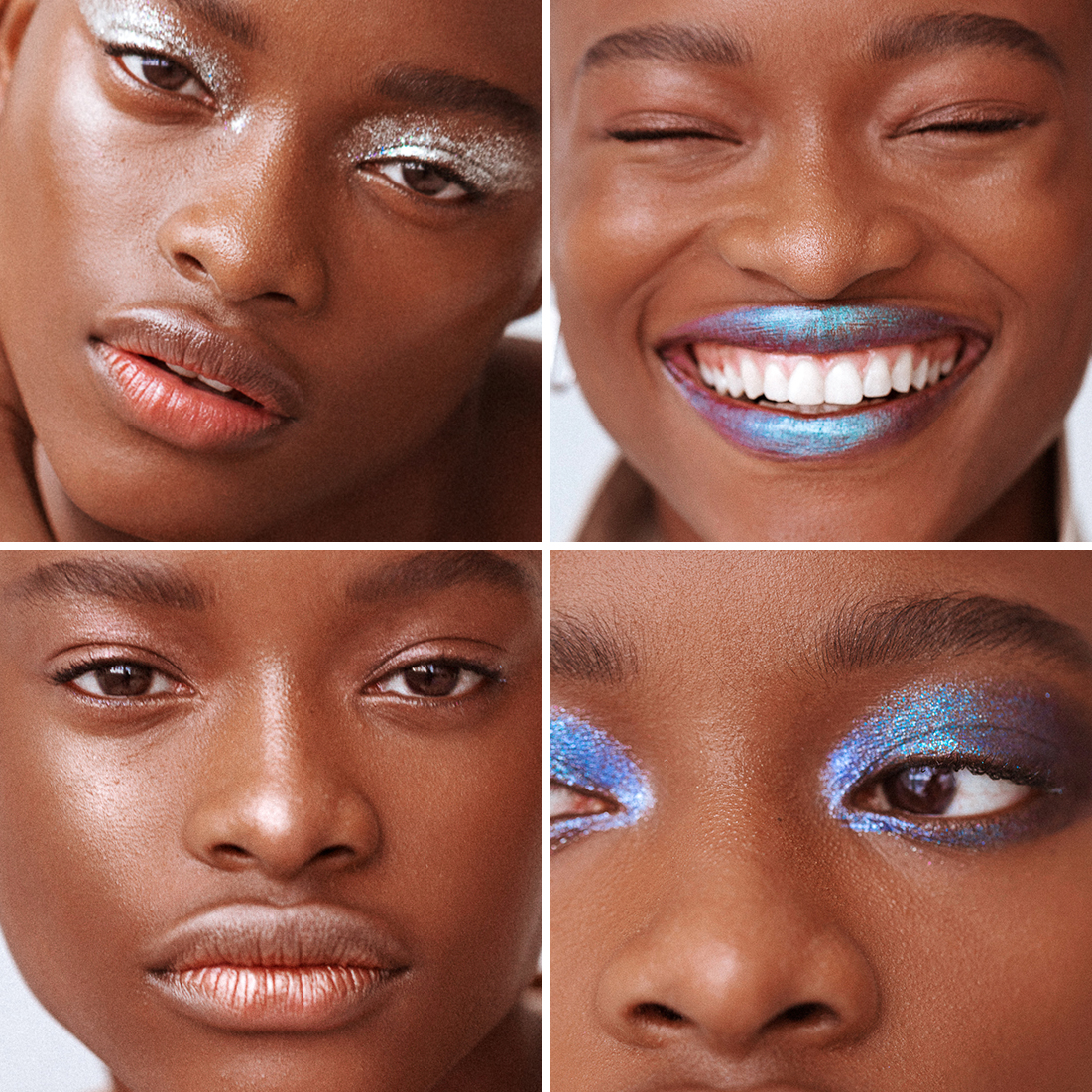 Makeup That Glows? Go Metallic
