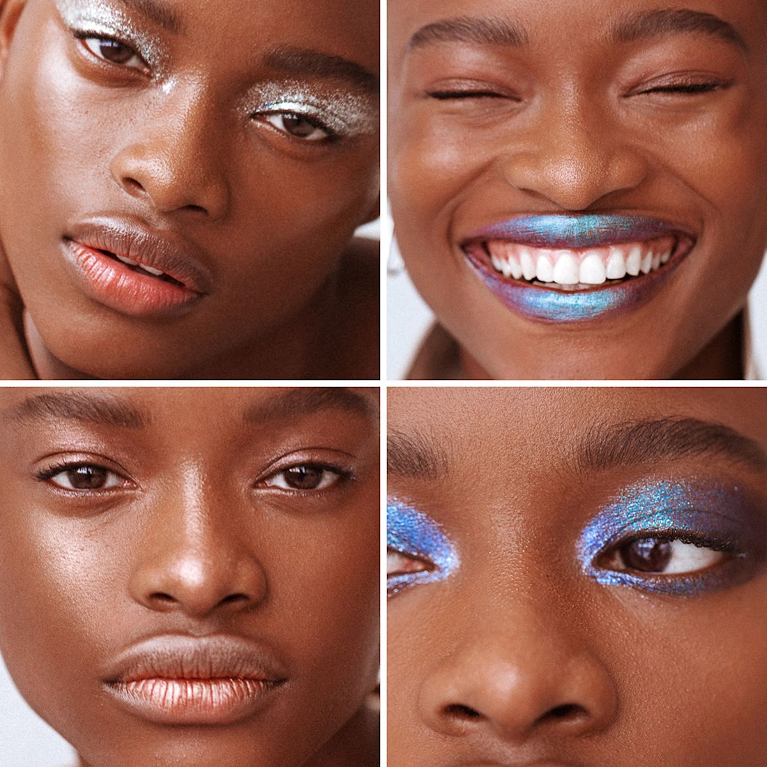 Makeup That Glows? Go Metallic