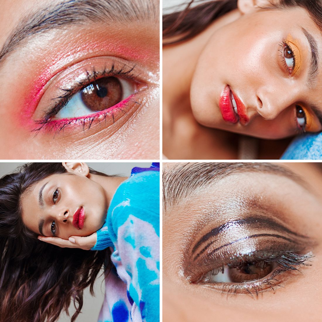 Melty, Smudgy, Colorful Makeup