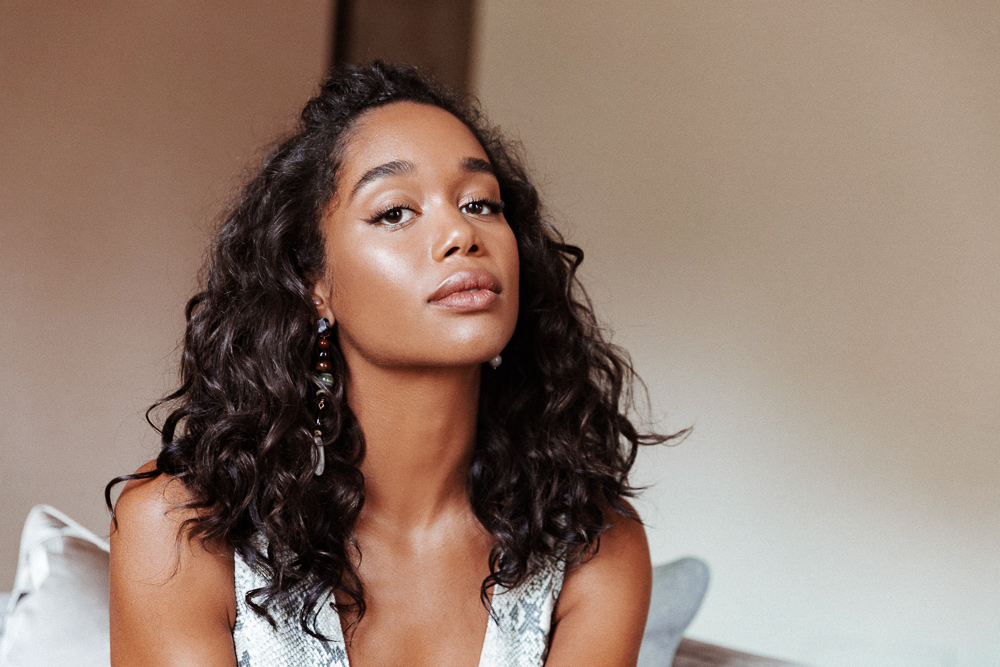 Laura Harrier On Learning How To Take Care Of Her Into The Gloss