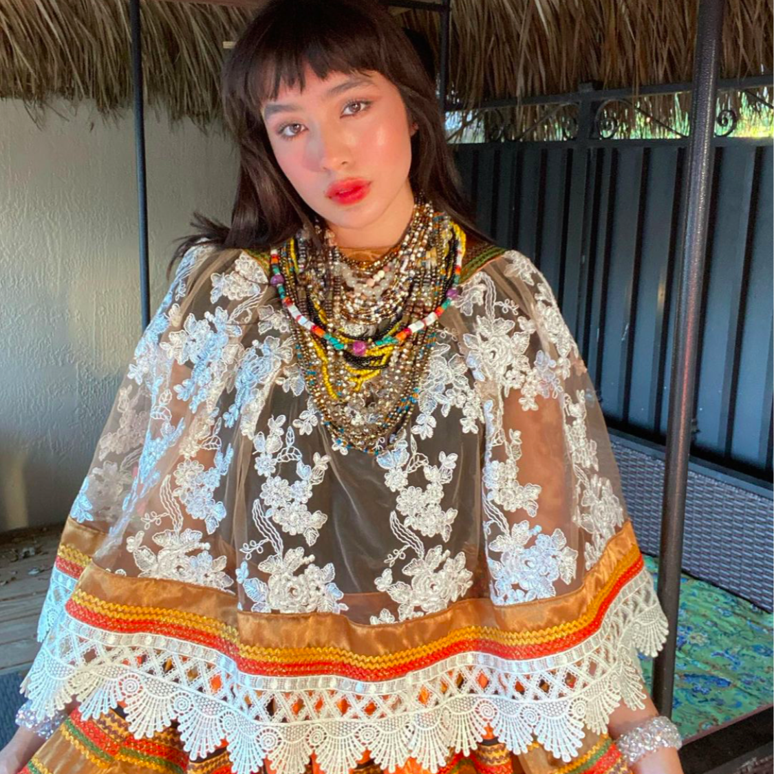 The Princess With A Liquid Liner Trick To Emphasize Almond Eyes