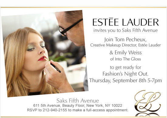 Estée Lauder Fashion's Night Out
