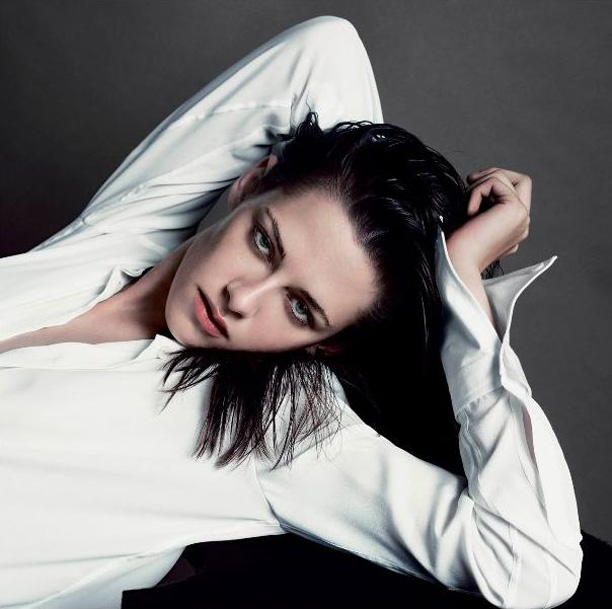 Kristen Stewart Gets Smoke In Her Eyes