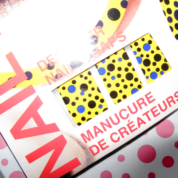 Louis Vuitton X Yayoi Kusama inspired nail art - Hey, Nice Nails!