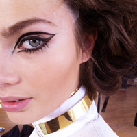 From the Set: Wendy Rowe Bats For Lashes