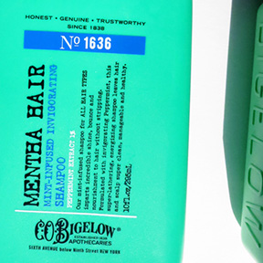 C.O. Bigelow Mentha Invigorating Shampoo and Conditioner