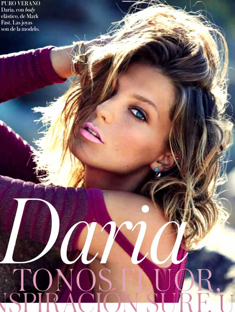 Daria Werbowy Throughout the Years in Vogue