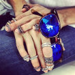 Chanel Couture Fall 2013 Rings, @Celia_Ellenberg