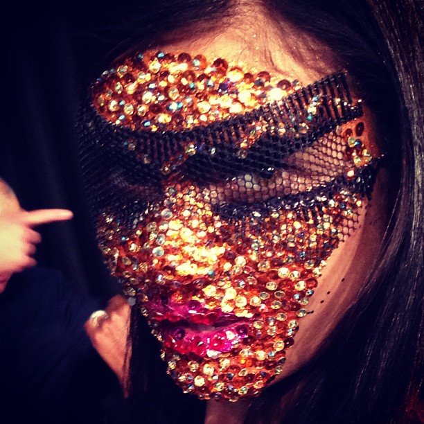 Masked Madames at Givenchy Spring 2014 | Into The Gloss