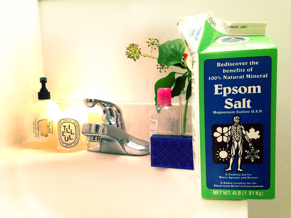 How To Take A Bath With Epsom Salt Into The Gloss