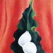 Calla-Lilies-on-Red-1929