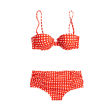 J. Crew Grid Dot Bikini