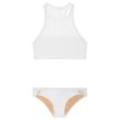 T By Alexander Wang Mesh-Paneled Racer-Back Bikini