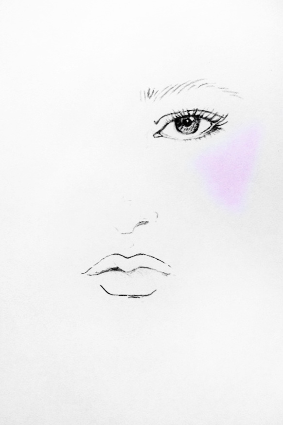 How To Wear Bright Pink Blush Into The Gloss