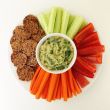 dip with veggies