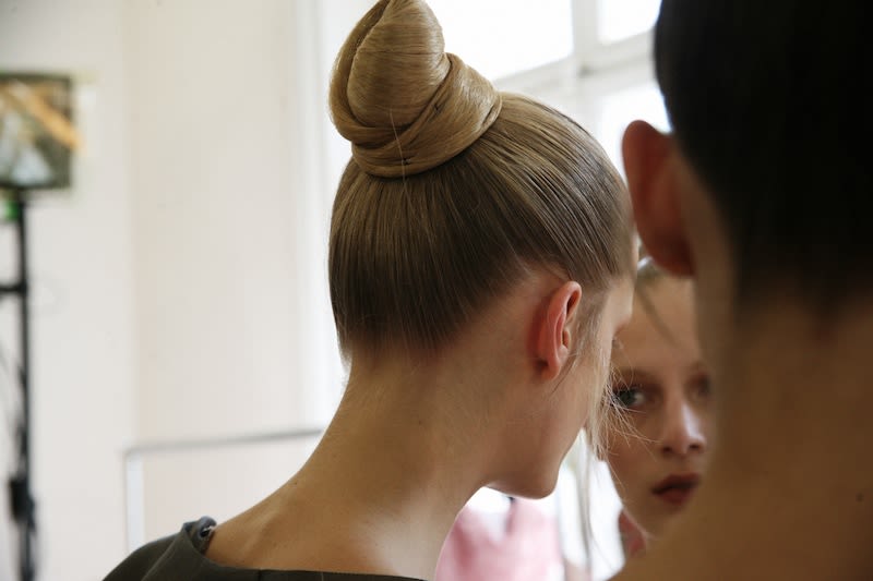 Valentino's Ballet Buns and Glowing Skin Are the Prettiest Fall