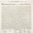 Declaration of Independence (lettered by Timothy Matlack)