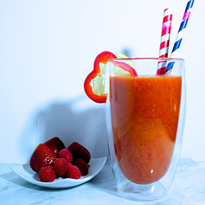 Eat Pretty: The Ruby Red Immunity Smoothie