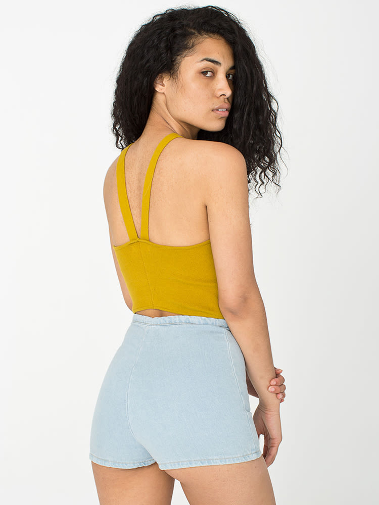 American Apparel Cotton Spandex Jersey Bra-Cami