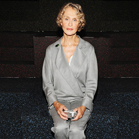 Lauren Hutton Makes A Case For Single-Color Dressing