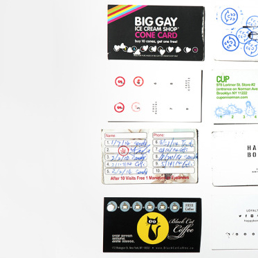 Loyalty In The Form Of A Frequent Buyer Card