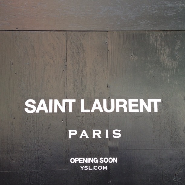 Ready or not: Saint Laurent Paris