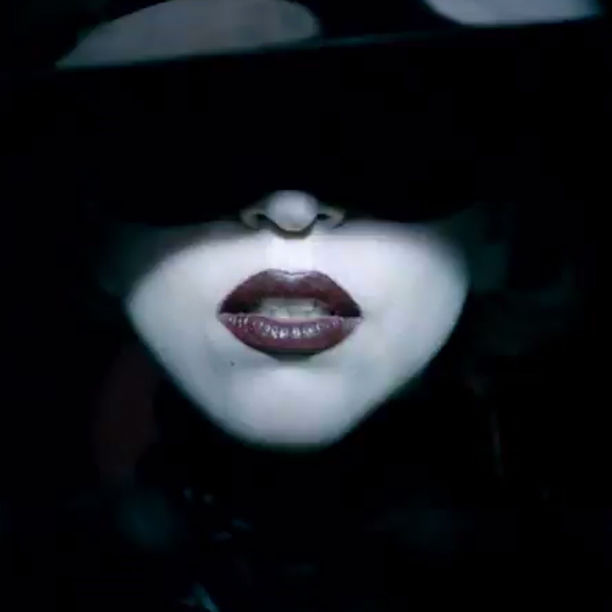 Gaga's 'Fame' Game-Face Is Seriously Goth