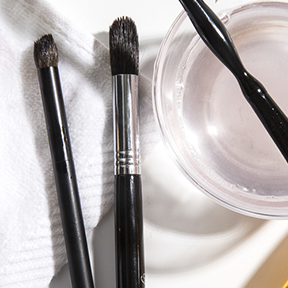 How The Experts Clean Their Brushes