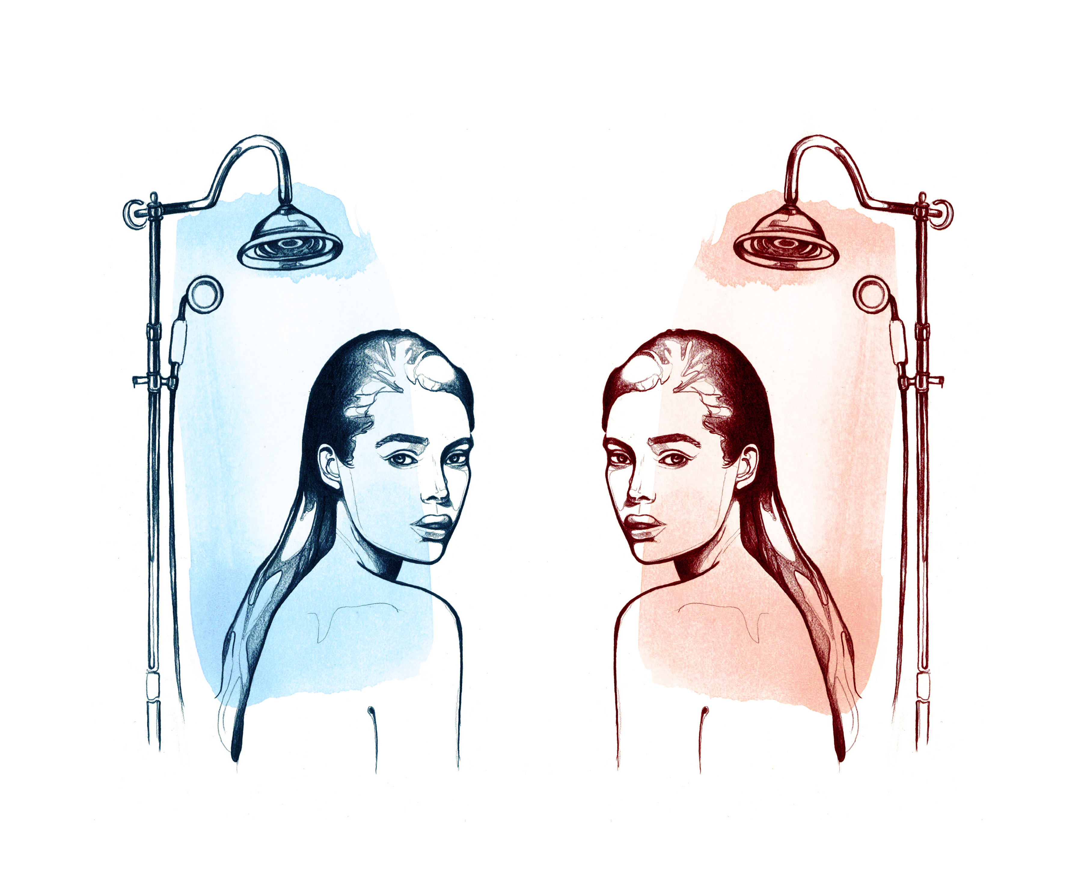Does Rinsing Your Hair With Cold Water Make It | Into The Gloss