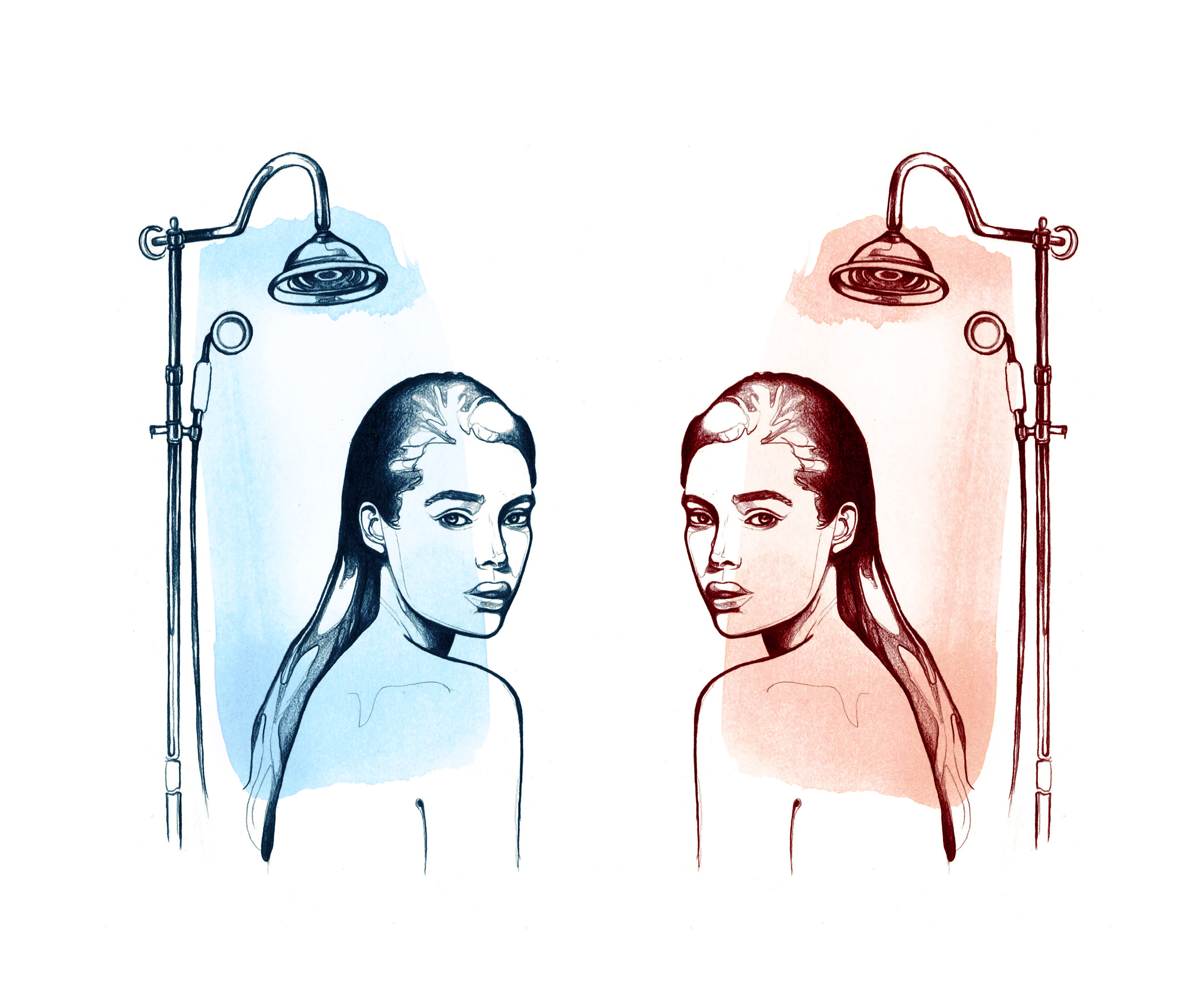 How Hard Water in Your Shower Affects Your Hair